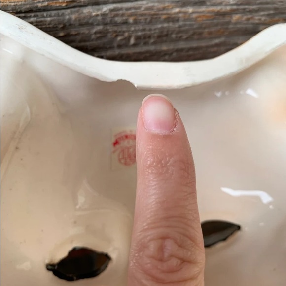 Vintage Yung Kee Cat Face mask Tiger wall hanging Decor Clowncore ceramic Vtg 🖤 - Picture 10 of 11